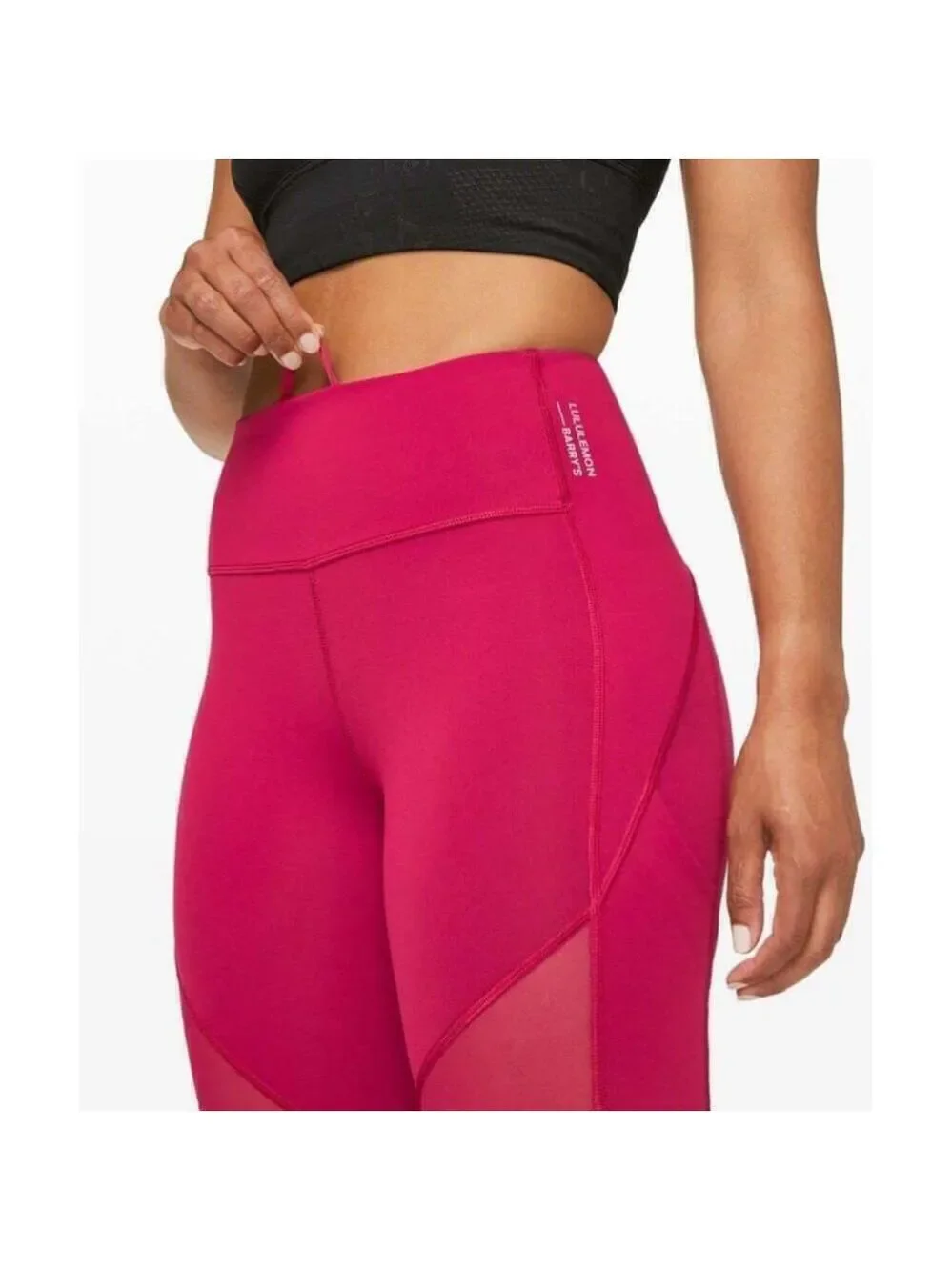 Lululemon X Barrys | Stronger as One Tight 25" in Ruby Red - Picture 15 of 15